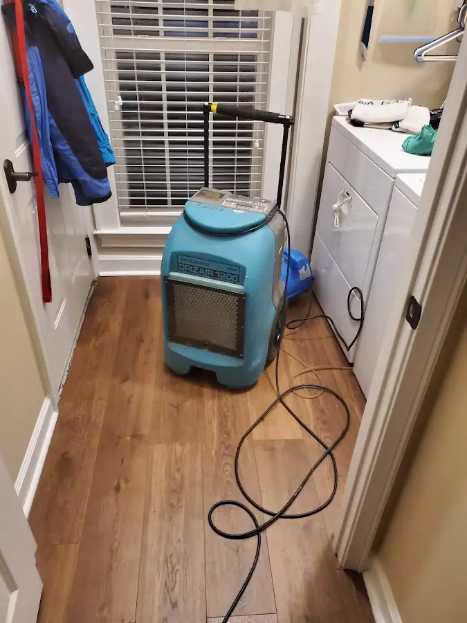Commercial dehumidifier deployed for Flood Damage Cleanup in Orange City